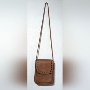 Brown crossbody purse